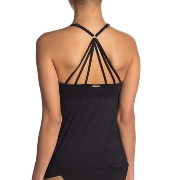 Laundry By Shelli Segal Patterned Strappy Tankini - Picture 2 of 9